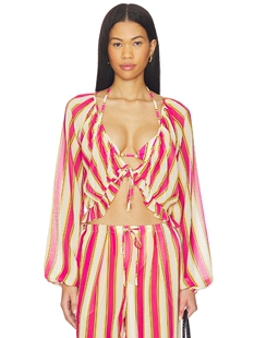 THE Striped SEPHARINA 罩衫 Solid revolve小众新款