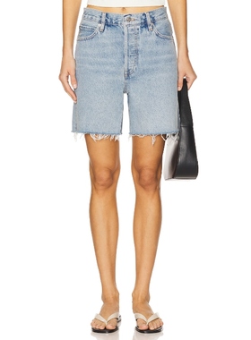 FRAME TIMELESS 短裤 蓝色 美式休闲风REVOLVE小众新款