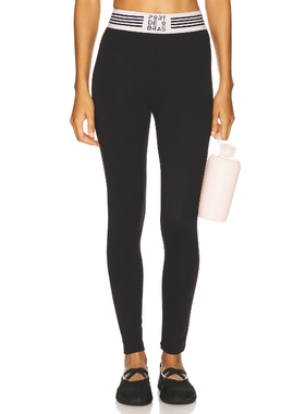 [冬季新品]Port de Bras AIM 打底裤 黑色美式休闲风REVOLVE小众