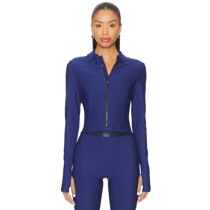 Heroine Sport LINA 运动外套 藏青色 运动复古风REVOLVE小众新款