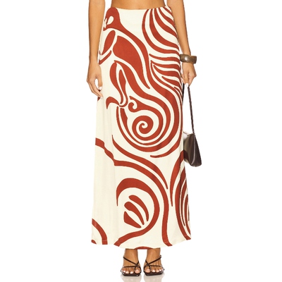 [冬季新品]Eugenia Fernandez LUMA 半身裙 象牙白 REVOLVE小众