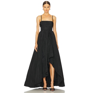 黑色REVOLVE小众新款 Sept 长裙 VIOLETTA Cinq