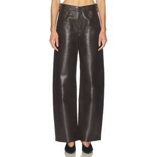 Citizens Humanity 阔腿 新品 AYLA 巧克力色REVOLVE小众 春季