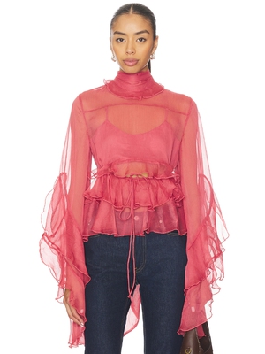 Bardot ANYSSA 上装 revolve小众新款