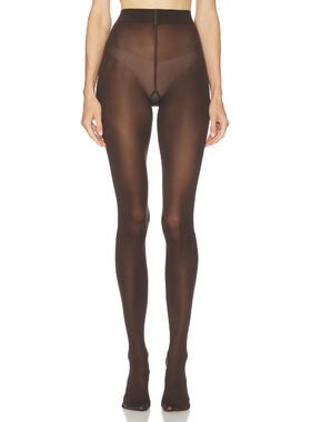 FALKE PURE MATT 50 连裤袜 巧克力色REVOLVE小众新款
