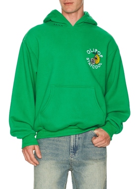 Stay Cool 连帽衫 绿色REVOLVE小众新款