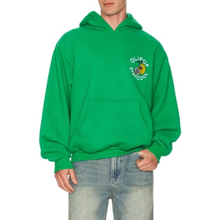 绿色REVOLVE小众新款 连帽衫 Cool Stay