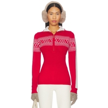 We Norwegians SIGNATURE 1/4 拉链 红色REVOLVE小众新款