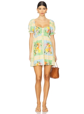 Show Me Your Mumu ANNABELLE 连衣裙女 绿色REVOLVE