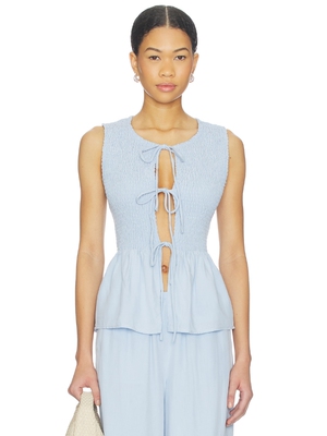 SEVEN WONDERS FLEUR SHIRRED 上装 26春夏新品 revolve小众新款