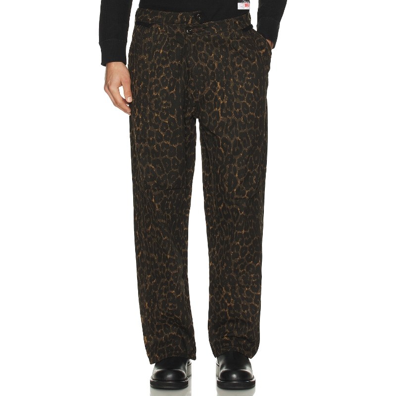 Andersson Bell CROSSOVER 工装牛仔裤 绿色REVOLVE小众新款