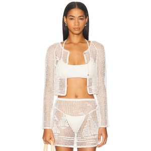 [夏季新品]Calle Del Mar 开衫 象牙白REVOLVE小众
