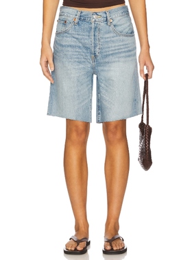 RE/DONE 90S COMFY 短裤 蓝色 美式休闲风REVOLVE小众新款