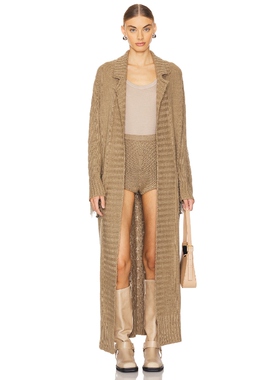 Understated Leather RODEO 风衣 棕黄色REVOLVE小众新款