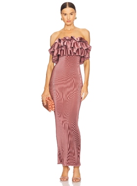 L'IDEE PARIS 长裙 淡紫色REVOLVE小众新款