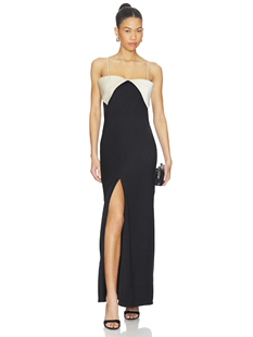 revolve小众新款 长裙 NELMA Nanushka