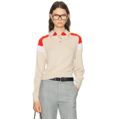 Guest In Residence POLO 衫 Tan,Orange y2k辣妹风REVOLVE小众新