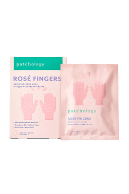 Patchology ROSE FINGERS HYDRATING ANTI-AGING HAND MASK 玫瑰