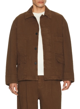 Le17Septembre FIELD 牛仔夹克 棕色REVOLVE小众新款