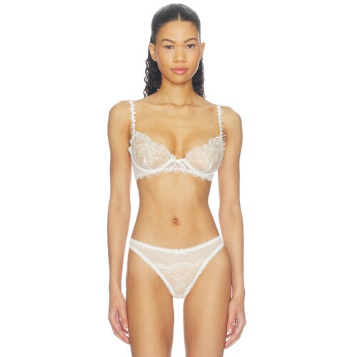 For Love & Lemons白色文胸内衣蕾丝甜美法式风秋冬新品REVOLVE
