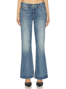 EB Denim MILEY SLOUCHY BOOTCUT 牛仔裤 蓝色REVOLVE小众新款