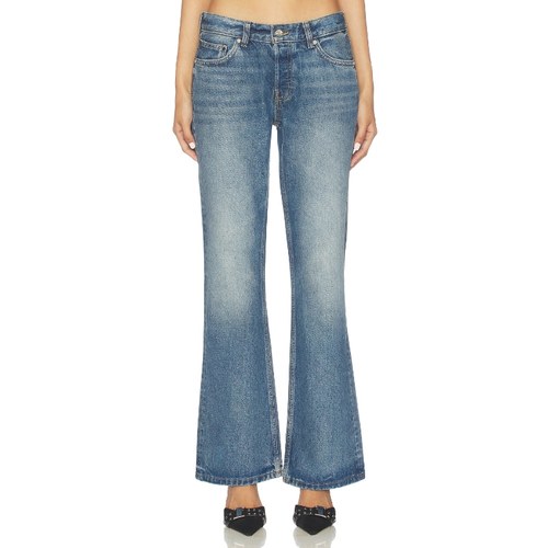 EB Denim MILEY SLOUCHY BOOTCUT 牛仔裤 蓝色REVOLVE小众新款