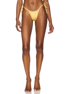 Sommer Swim PALOMA 比基尼泳裤 深黄色 y2k辣妹风REVOLVE
