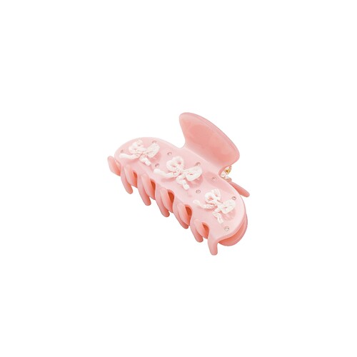 Emi Jay粉色发饰甜美风秋冬新品蝴蝶结REVOLVE
