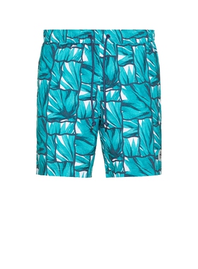 Original Penguin 游泳短裤 蓝色 运动复古风REVOLVE新款