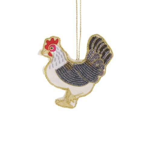 Cody Foster & Co  BEADED HEN 摆饰品  Multi 秋冬新品REVOLVE