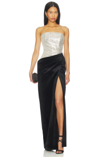黑色连衣裙 SAMANTHA Nadine Merabi