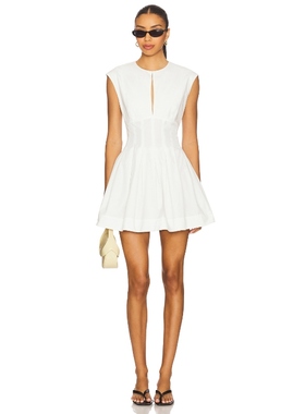 L'Academie AKIRI 裙子 白色REVOLVE小众新款