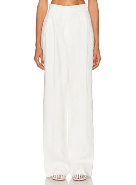 [冬季新品]SANS FAFF RAVELLO 长裤 白色 美式休闲风REVOLVE小众