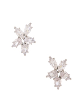 SHASHI COLLETTE 特色耳环 金属银色REVOLVE小众新款