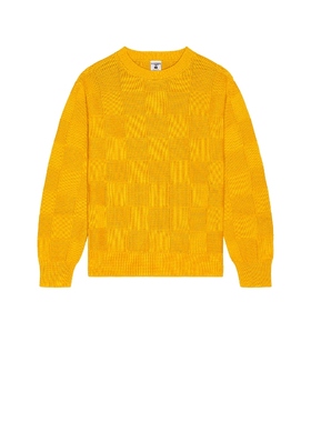 Service Works CHECK 毛衣 深黄色REVOLVE小众新款