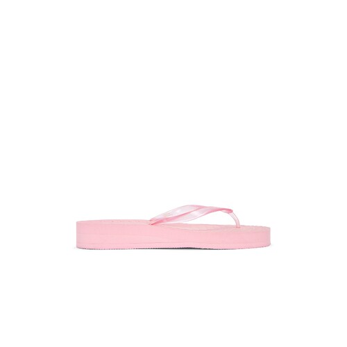 Sleepers粉色凉鞋甜美风早秋新品夹趾厚底甜美女鞋REVOLVE