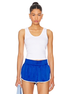 perfectwhitetee STRUCTURED RIB 文胸友好型背心 revolve小众新