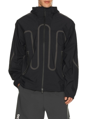 [海外直邮]On 昂跑 x Ikon Waterproof Jacket 黑色REVOLVE小众新