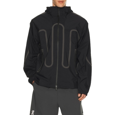 [海外直邮]On 昂跑 x Ikon Waterproof Jacket 黑色REVOLVE小众新