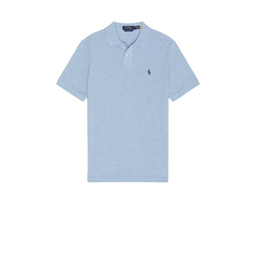 Polo Ralph Lauren浅蓝色Polo衫通勤风早秋新品REVOLVE