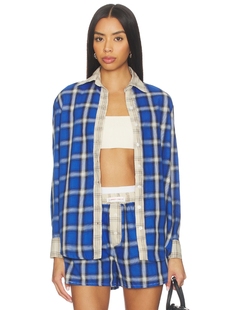 HAND OVER Freddie Camisa revolve小众新款 蓝色