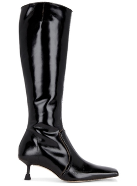 Miista VIKKI TALL 靴子 黑色 女款REVOLVE小众新款