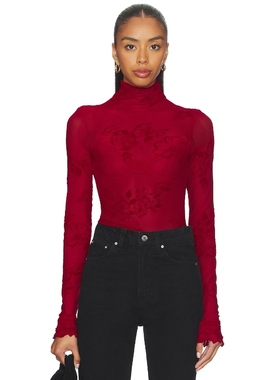 [海外直邮]Free People YOU DECIDE 长袖款 红色 基础易搭内搭RE