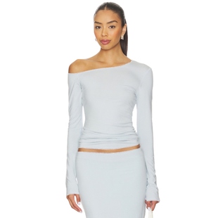 辣妹风REVOLVE新款 内搭 Blue Baby 上装 Line The 冬季