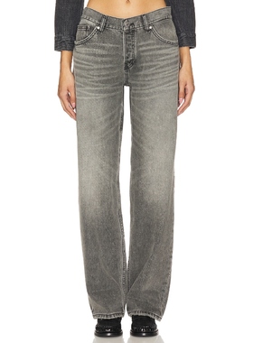 [冬季新品]EB Denim LOW RISE 宽松式 黑色REVOLVE小众