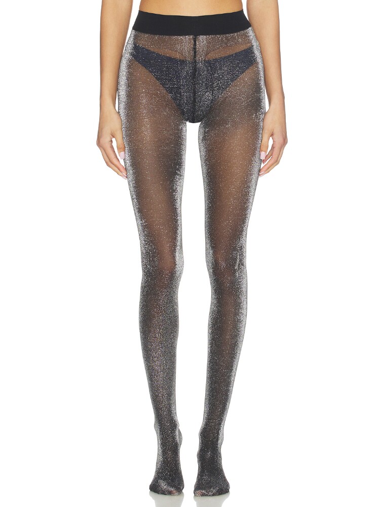 SWEDISH STOCKINGS Tora Shimmery Tights revolve小众新款