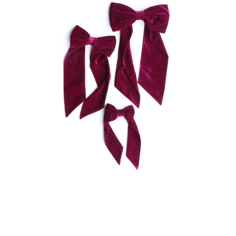 Cody Foster & Co BOW TIE SET OF 3 摆饰品 葡萄酒色REVOLVE小众