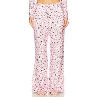 WellBeing + BeingWell AMES 长裤 粉色 运动复古风REVOLVE小众新