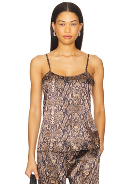 Heroine Sport SATIN 紧身内衣 棕色 y2k辣妹风REVOLVE小众新款