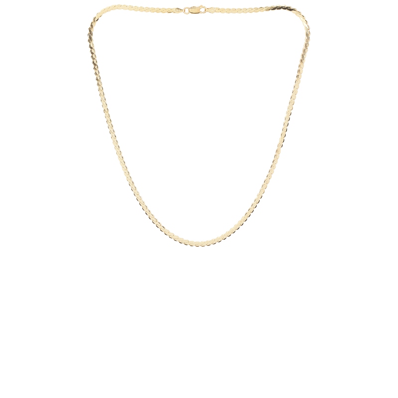 Loren Stewart SERPENTINE 项链 金属金色 REVOLVE小众新款